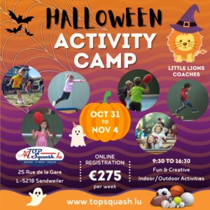 Halloween Sports Camp 2022