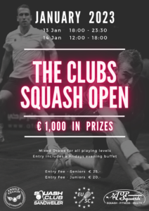 THE CLUBS SQUASH OPEN 2023