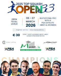 TOP SQUASH OPEN 33